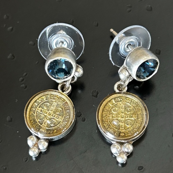 Virgins Saints and Angels Earrings. NWOT - Picture 2 of 3